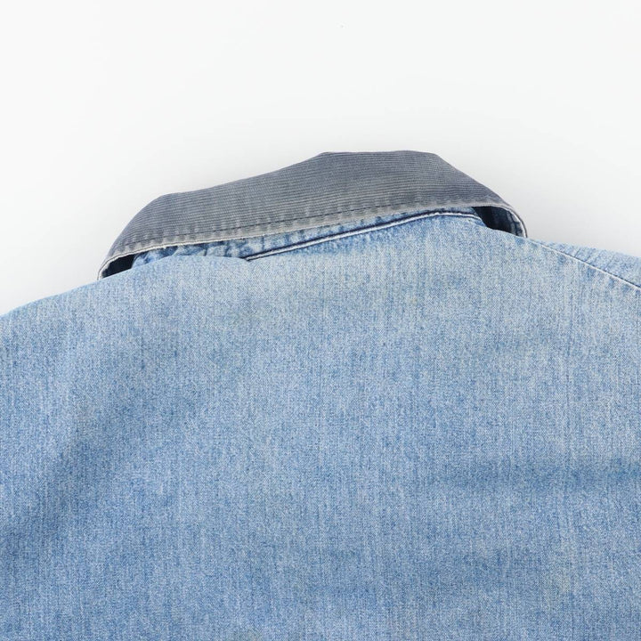 70s~80'S Wrangler BIG BEN denim coveralls made in USA, men's XL size, vintage cotton blue type Vintage Second Hand