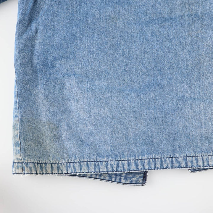 70s~80'S Wrangler BIG BEN denim coveralls made in USA, men's XL size, vintage cotton blue type Vintage Second Hand