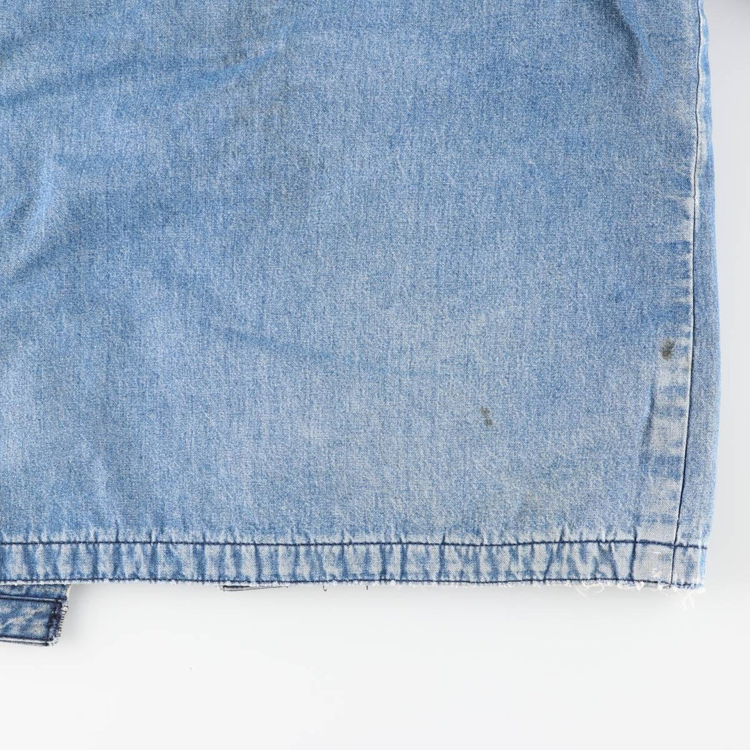 70s~80'S Wrangler BIG BEN denim coveralls made in USA, men's XL size, vintage cotton blue type Vintage Second Hand