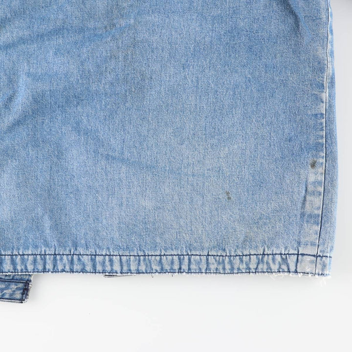 70s~80'S Wrangler BIG BEN denim coveralls made in USA, men's XL size, vintage cotton blue type Vintage Second Hand