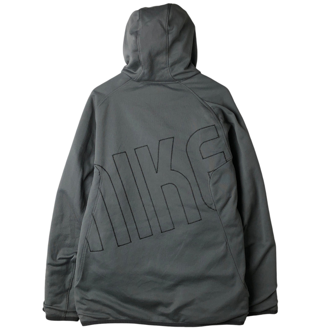 2000'S Nike reversible nylon parka, men's size L Nylon black type Vintage Second Hand