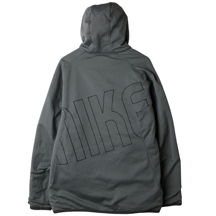2000'S Nike reversible nylon parka, men's size L Nylon black type Vintage Second Hand