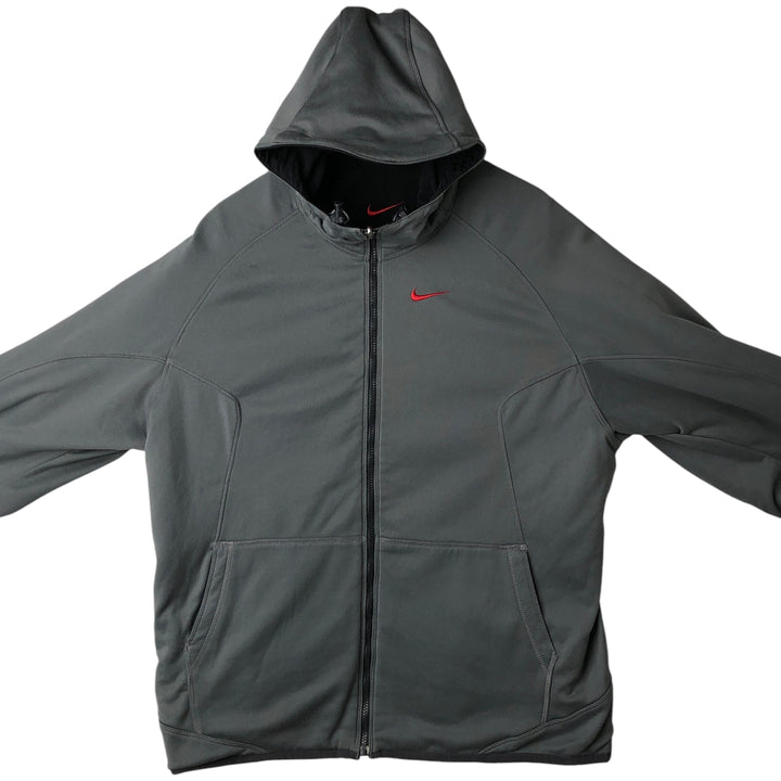 2000'S Nike reversible nylon parka, men's size L Nylon black type Vintage Second Hand