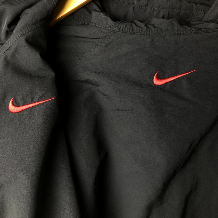 2000'S Nike reversible nylon parka, men's size L Nylon black type Vintage Second Hand