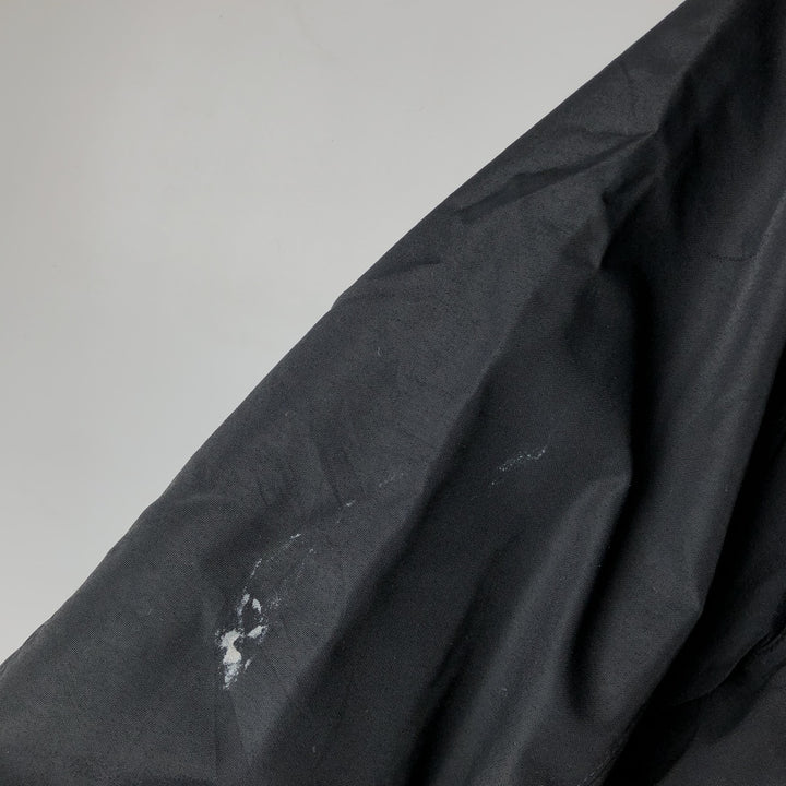2000'S Nike The Athletic Dept Reversible Fleece Nylon Jacket, Men's Size L Nylon black type Vintage Second Hand
