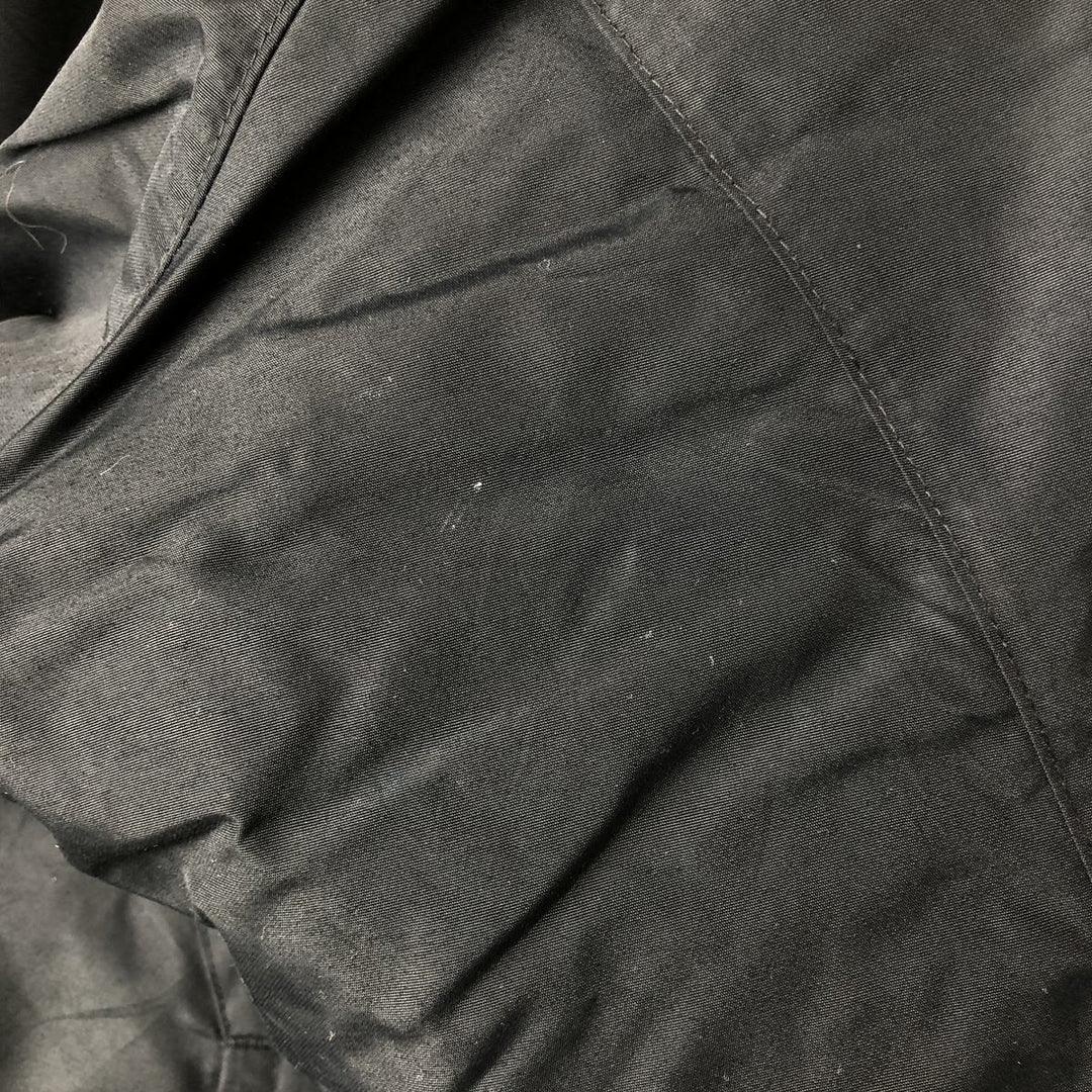 2000'S Nike The Athletic Dept Reversible Fleece Nylon Jacket, Men's Size L Nylon black type Vintage Second Hand
