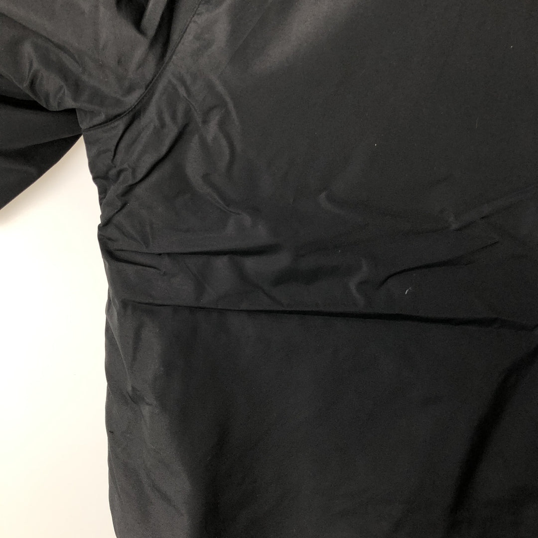 2000'S Nike The Athletic Dept Reversible Fleece Nylon Jacket, Men's Size L Nylon black type Vintage Second Hand