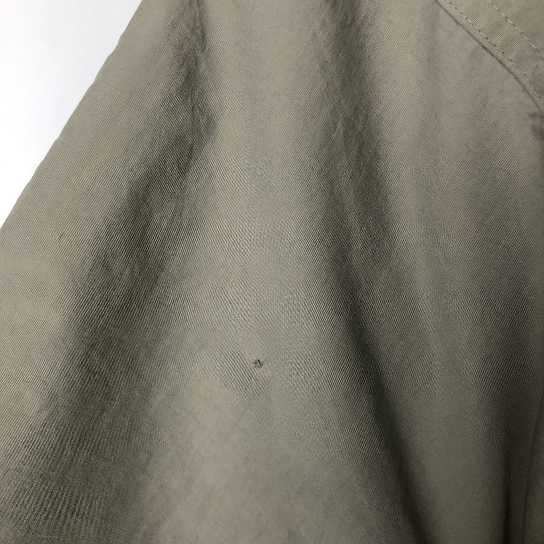 90'S White Sierra Padded Puffer Jacket, Men's Size XL, Vintage Nylon Khaki type beige Vintage Second Hand