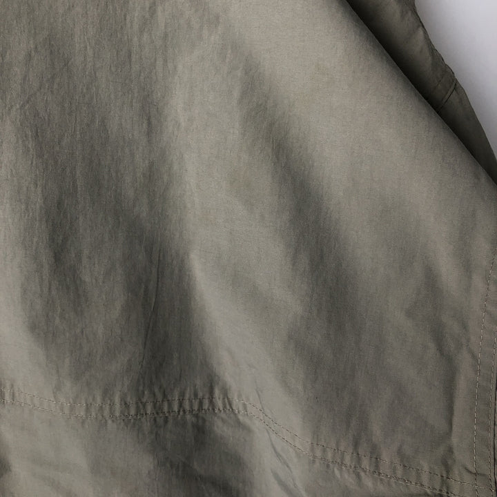 90'S White Sierra Padded Puffer Jacket, Men's Size XL, Vintage Nylon Khaki type beige Vintage Second Hand