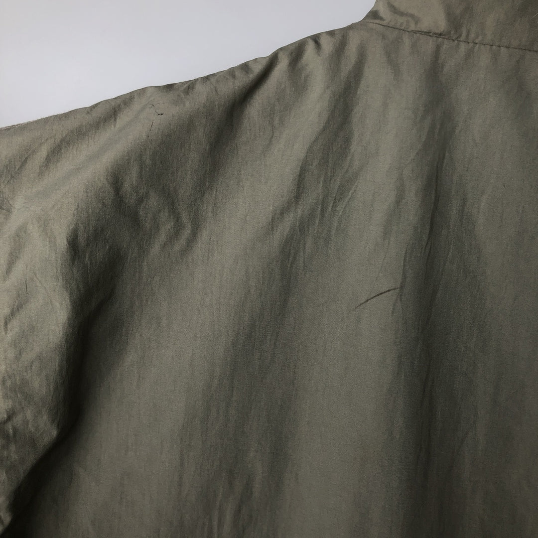 90'S White Sierra Padded Puffer Jacket, Men's Size XL, Vintage Nylon Khaki type beige Vintage Second Hand