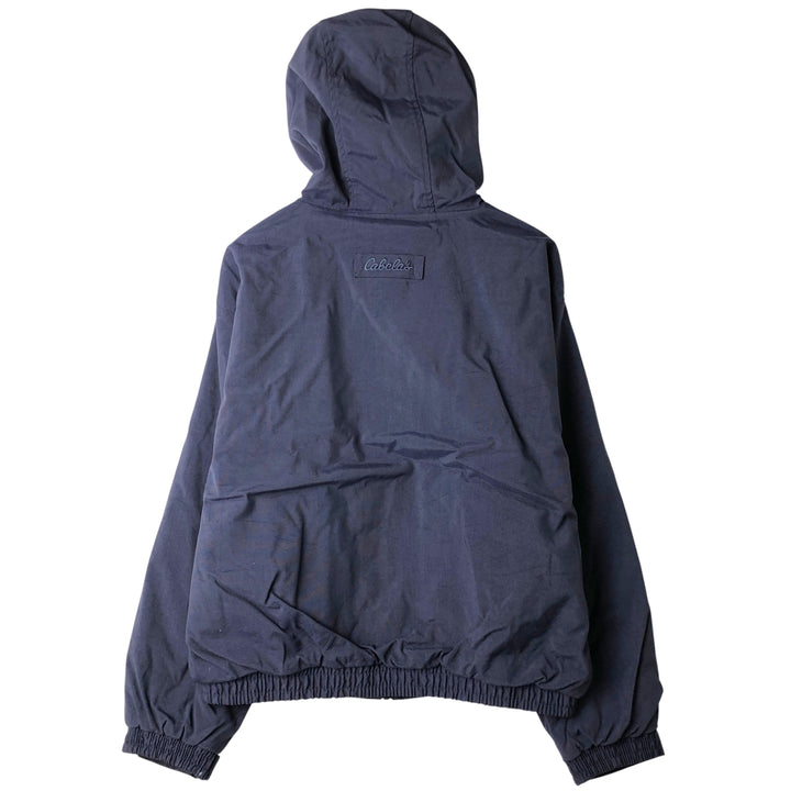 90s-00'S Cabelas nylon parka, men's size L, vintage Nylon navy blue type Vintage Second Hand