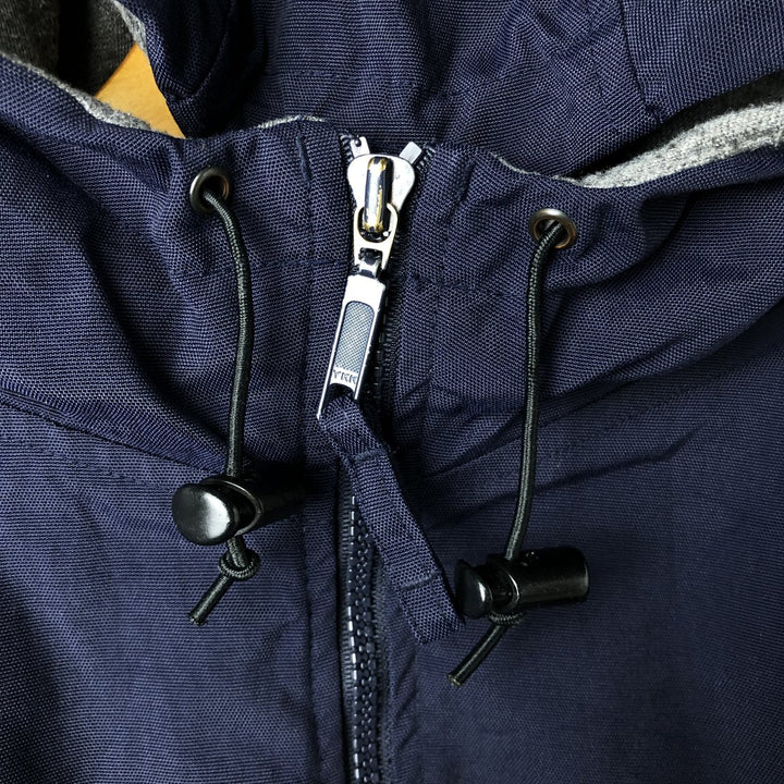 90s-00'S Cabelas nylon parka, men's size L, vintage Nylon navy blue type Vintage Second Hand