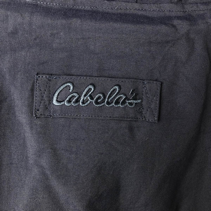 90s-00'S Cabelas nylon parka, men's size L, vintage Nylon navy blue type Vintage Second Hand