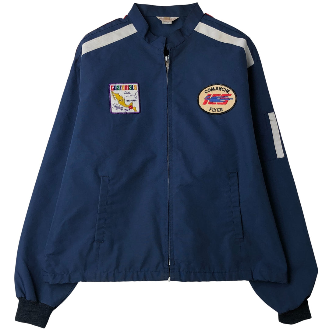 Vintage 1960'S Flight Apparel Ind Zip-Up Jacket, Men's Size XL unclear navy blue type Vintage Second Hand