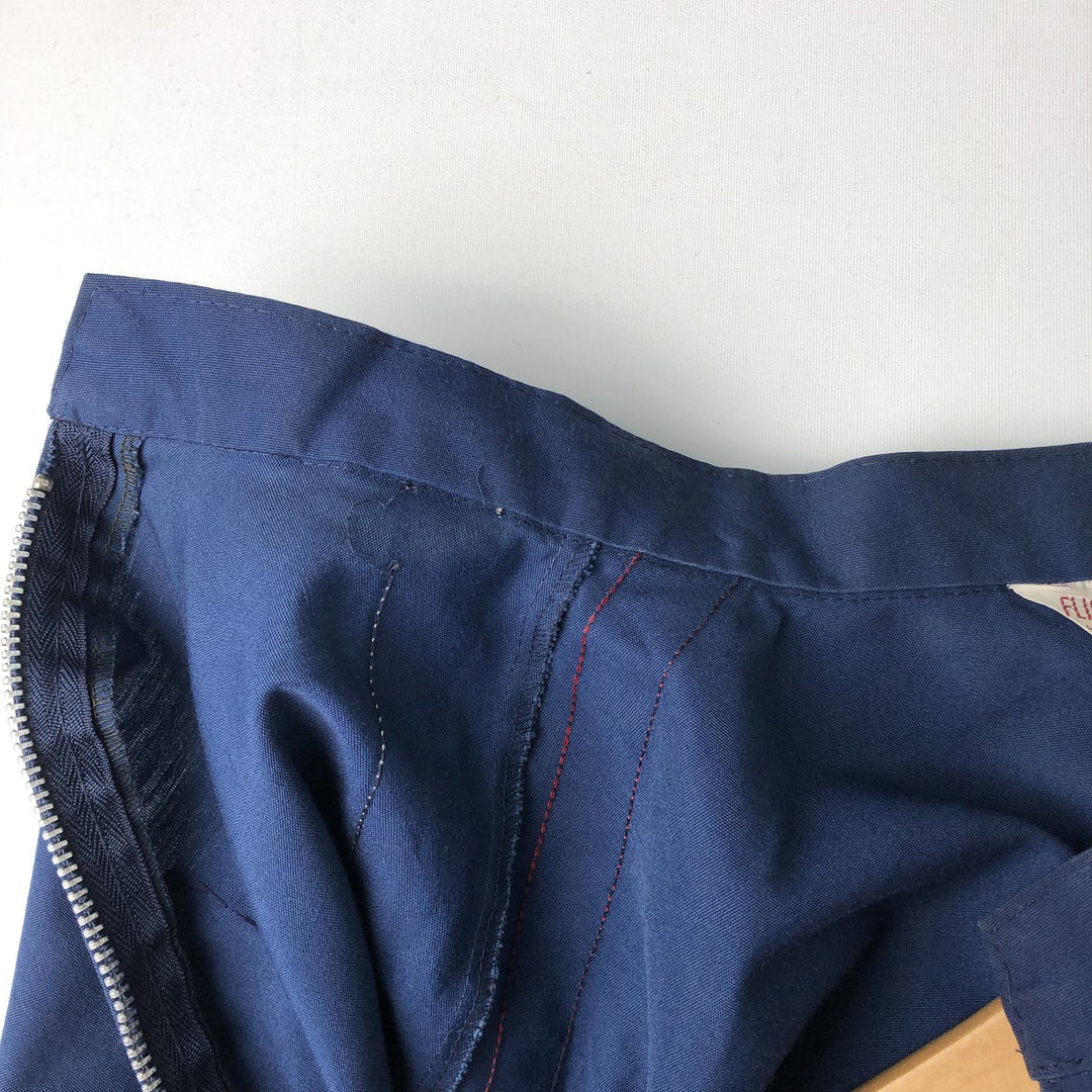 Vintage 1960'S Flight Apparel Ind Zip-Up Jacket, Men's Size XL unclear navy blue type Vintage Second Hand