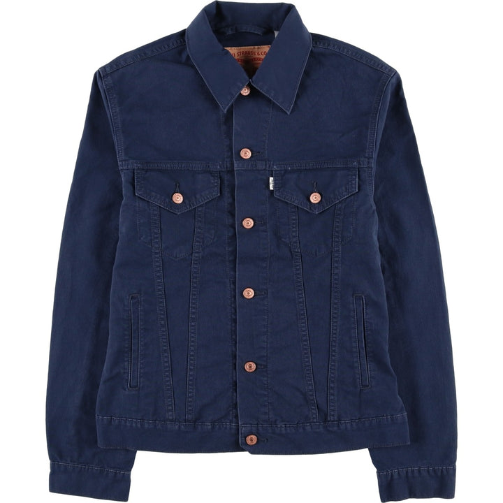 Levi's cotton jacket, men's size M cotton navy blue type Vintage Second Hand