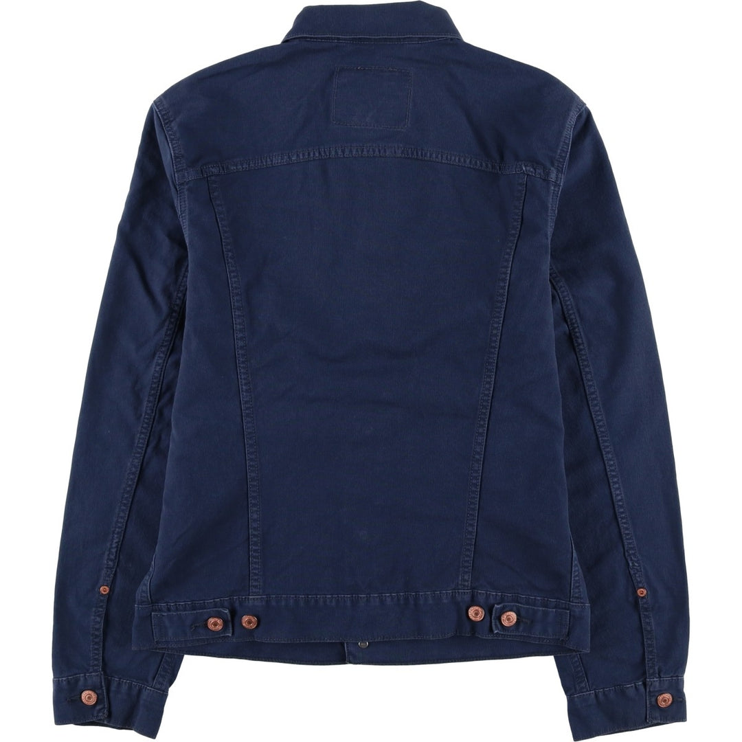 Levi's cotton jacket, men's size M cotton navy blue type Vintage Second Hand