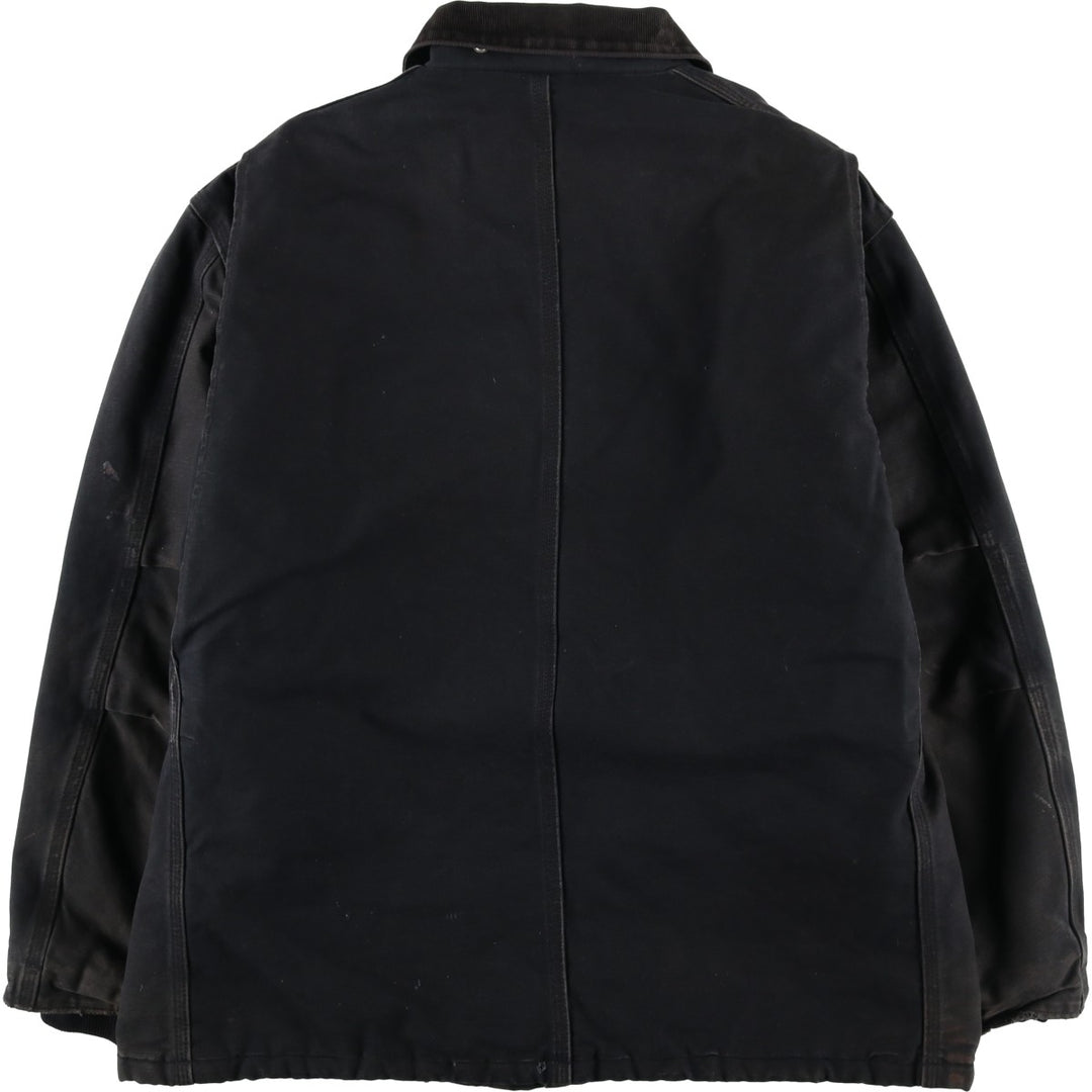 Carhartt Traditional Padded Duck Work Jacket, Men's Size XL cotton black type Vintage Second Hand