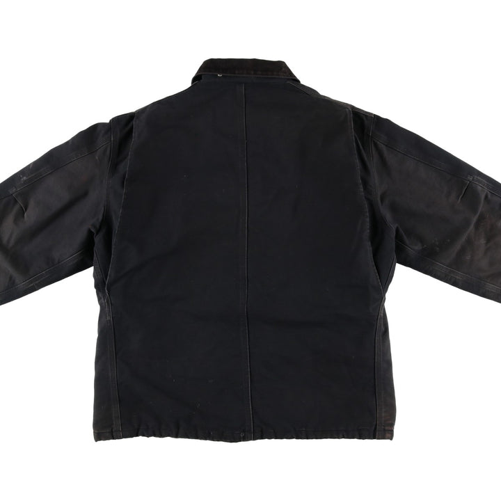Carhartt Traditional Padded Duck Work Jacket, Men's Size XL cotton black type Vintage Second Hand