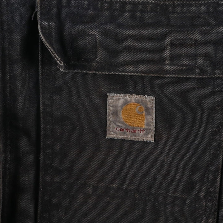 Carhartt Traditional Padded Duck Work Jacket, Men's Size XL cotton black type Vintage Second Hand