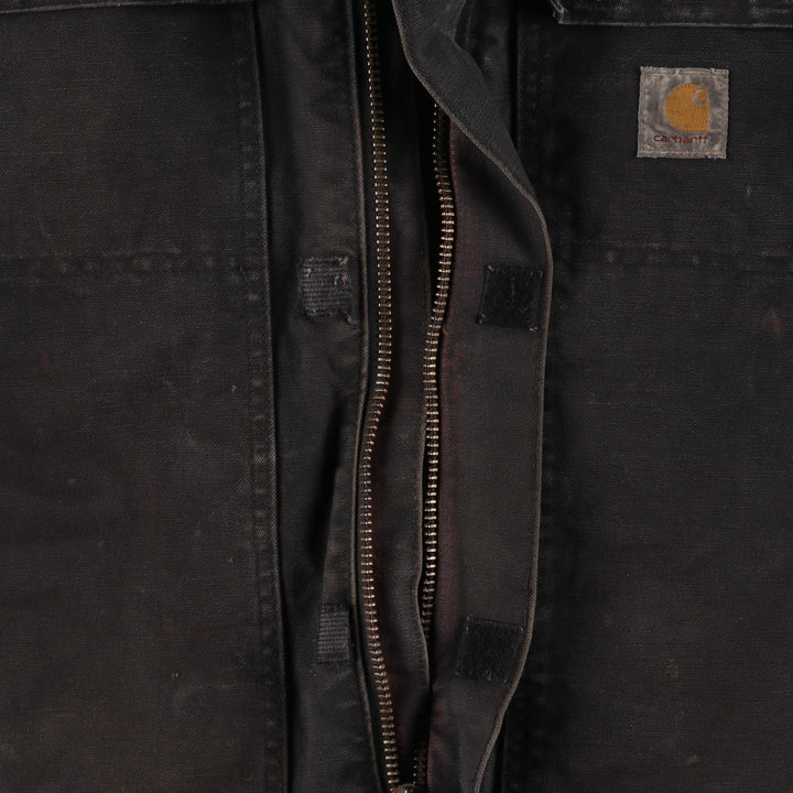 Carhartt Traditional Padded Duck Work Jacket, Men's Size XL cotton black type Vintage Second Hand