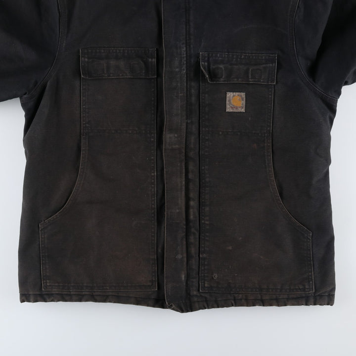 Carhartt Traditional Padded Duck Work Jacket, Men's Size XL cotton black type Vintage Second Hand
