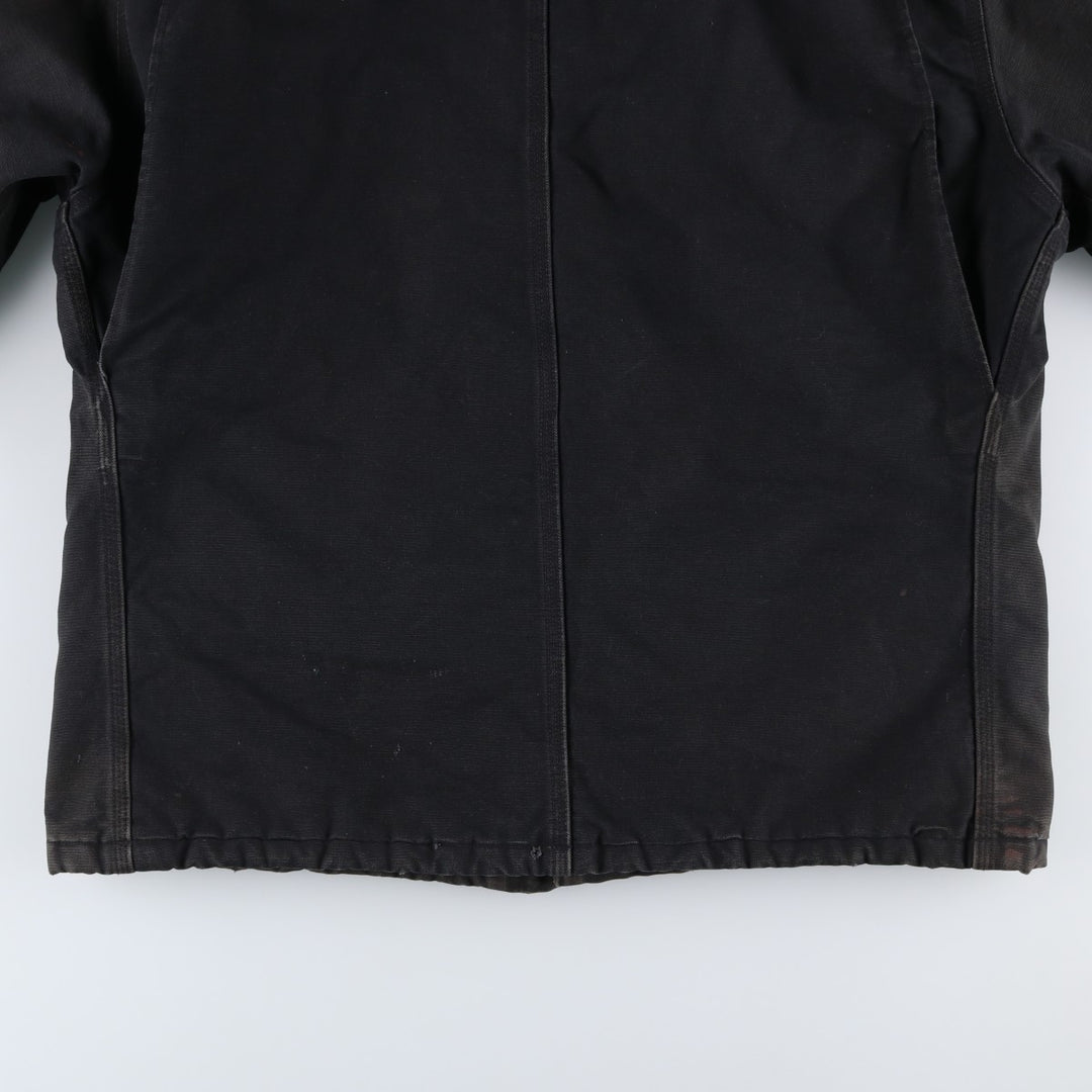 Carhartt Traditional Padded Duck Work Jacket, Men's Size XL cotton black type Vintage Second Hand