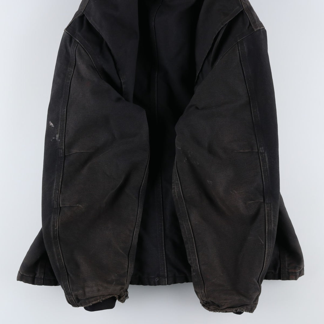 Carhartt Traditional Padded Duck Work Jacket, Men's Size XL cotton black type Vintage Second Hand
