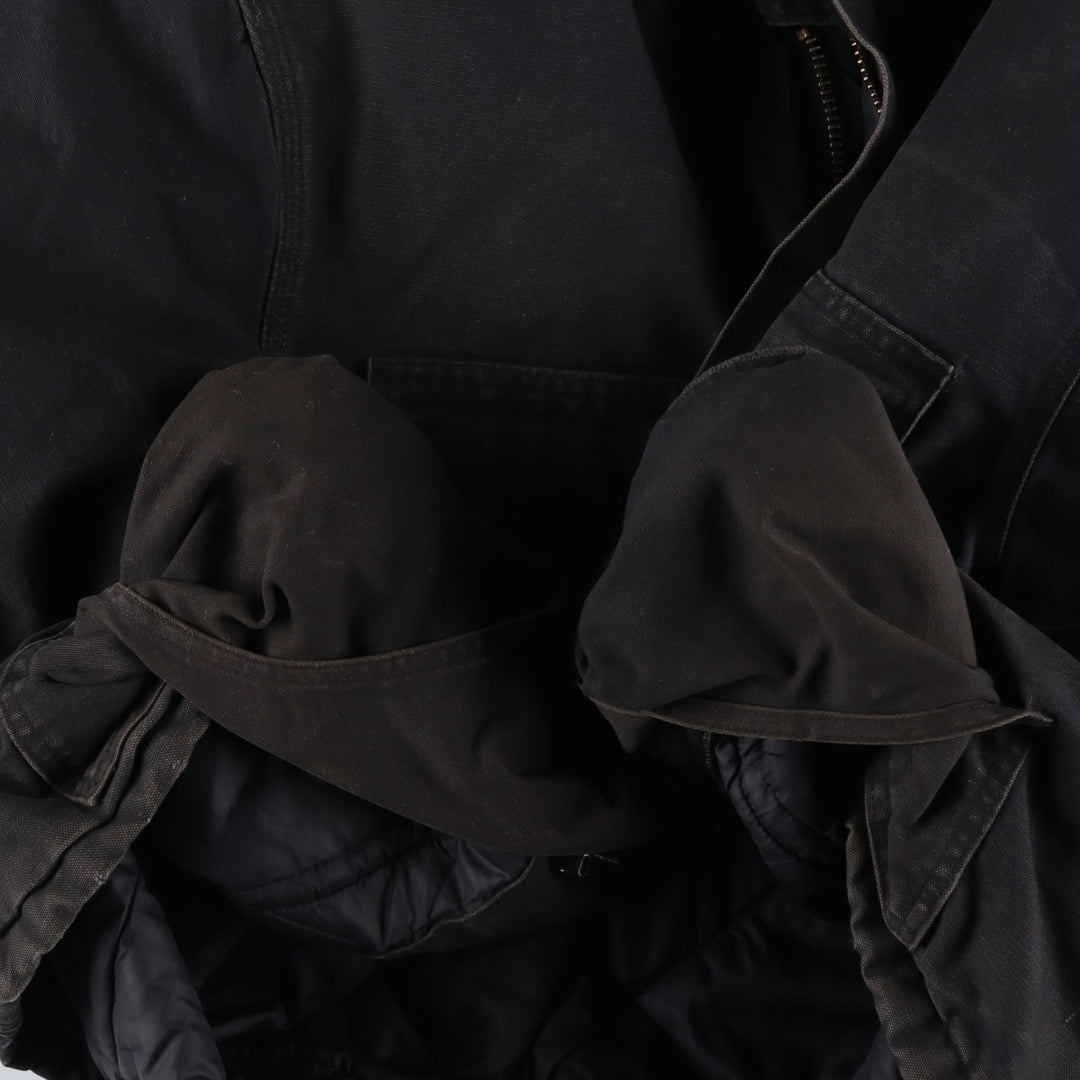 Carhartt Traditional Padded Duck Work Jacket, Men's Size XL cotton black type Vintage Second Hand