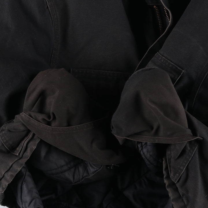 Carhartt Traditional Padded Duck Work Jacket, Men's Size XL cotton black type Vintage Second Hand