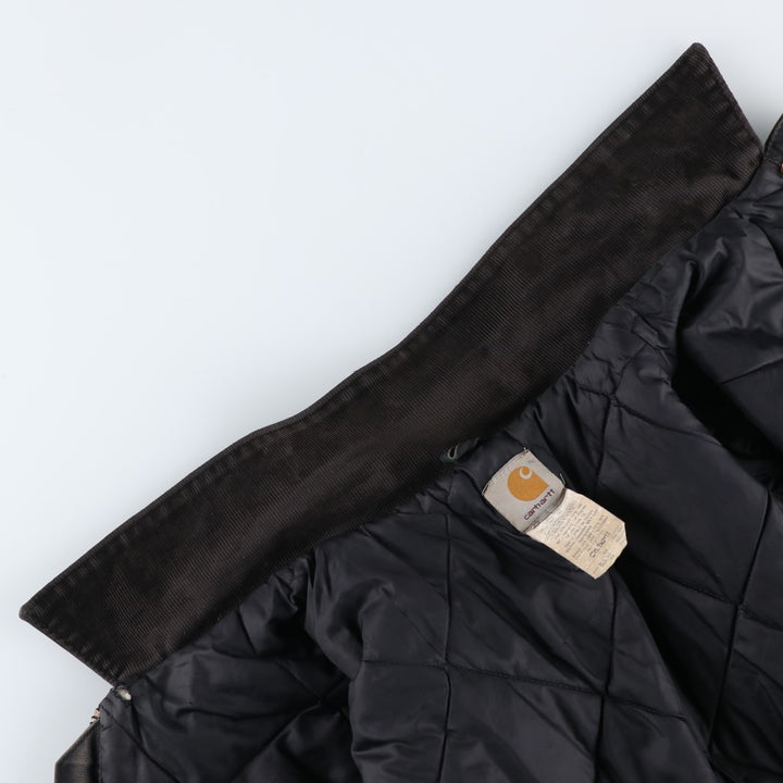 Carhartt Traditional Padded Duck Work Jacket, Men's Size XL cotton black type Vintage Second Hand