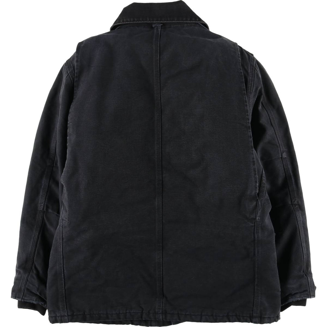 Carhartt Traditional Padded Duck Work Jacket, Men's Size L unclear black type Vintage Second Hand