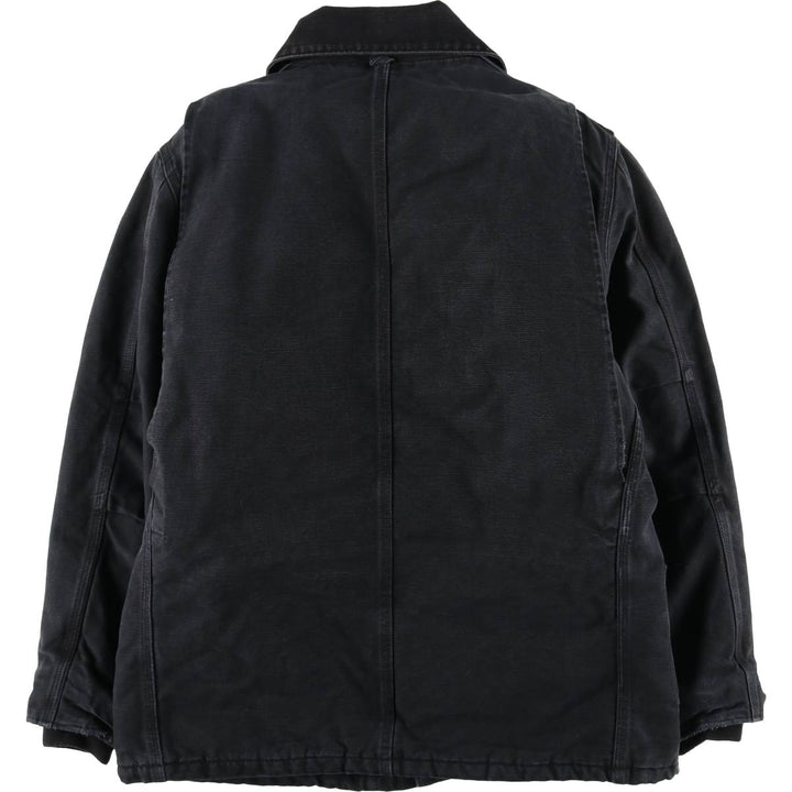 Carhartt Traditional Padded Duck Work Jacket, Men's Size L unclear black type Vintage Second Hand
