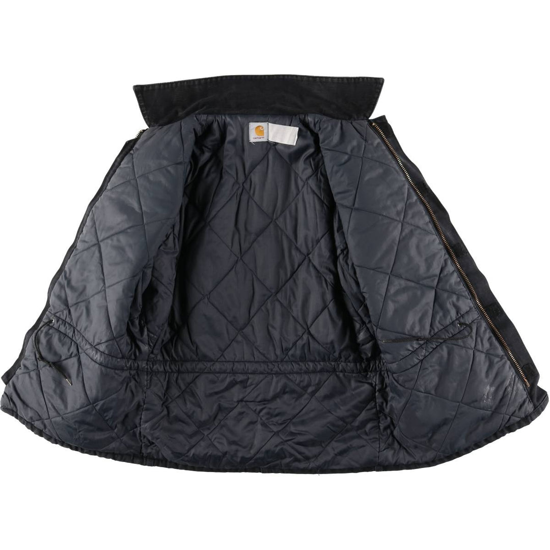 Carhartt Traditional Padded Duck Work Jacket, Men's Size L unclear black type Vintage Second Hand