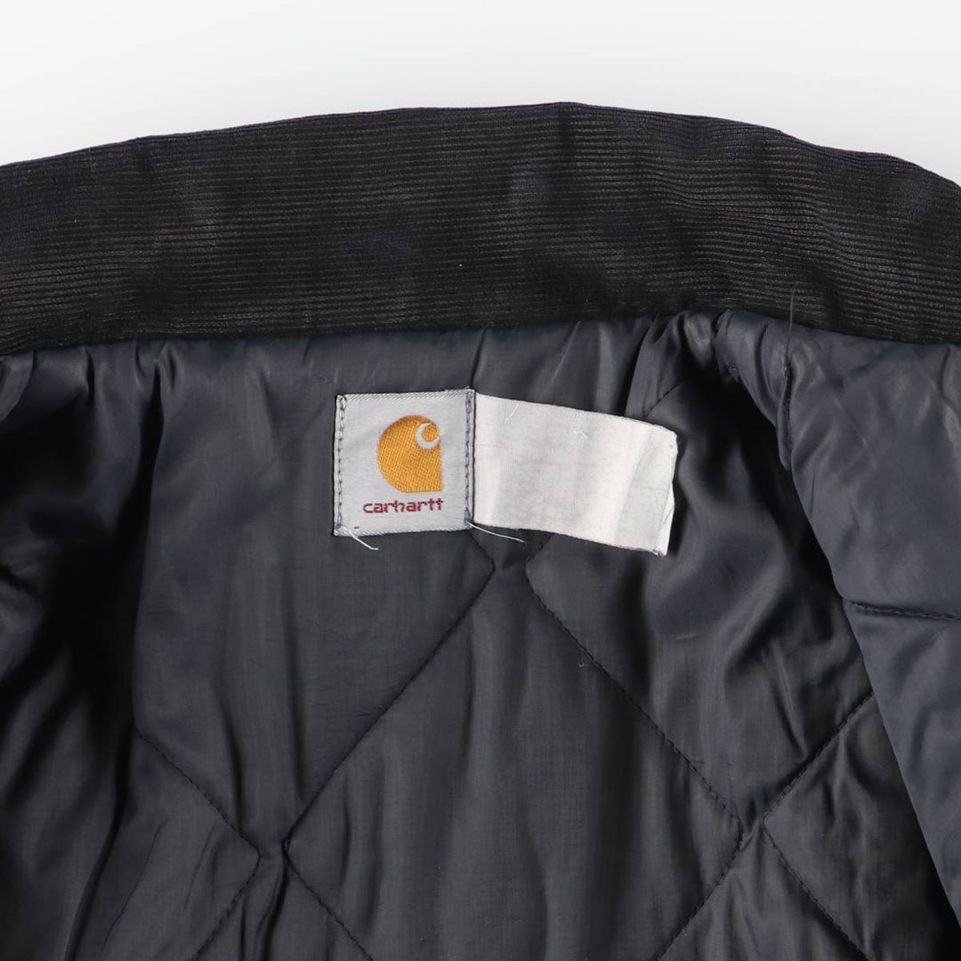 Carhartt Traditional Padded Duck Work Jacket, Men's Size L unclear black type Vintage Second Hand