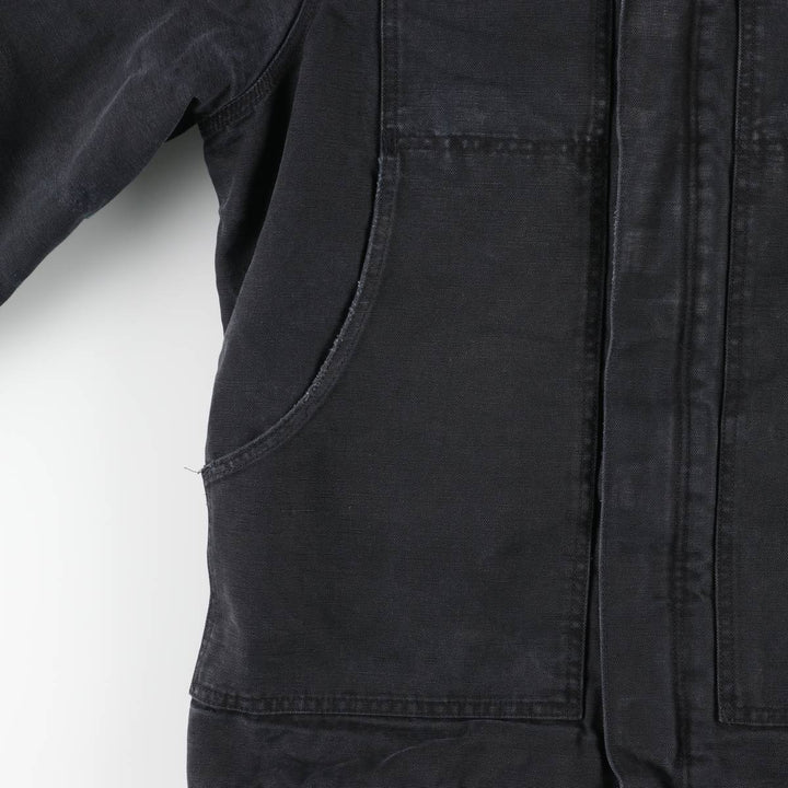 Carhartt Traditional Padded Duck Work Jacket, Men's Size L unclear black type Vintage Second Hand