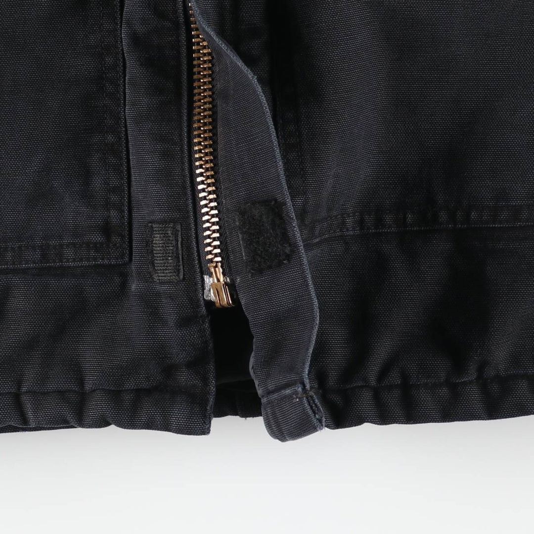 Carhartt Traditional Padded Duck Work Jacket, Men's Size L unclear black type Vintage Second Hand