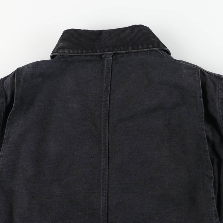 Carhartt Traditional Padded Duck Work Jacket, Men's Size L unclear black type Vintage Second Hand