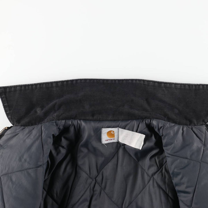 Carhartt Traditional Padded Duck Work Jacket, Men's Size L unclear black type Vintage Second Hand