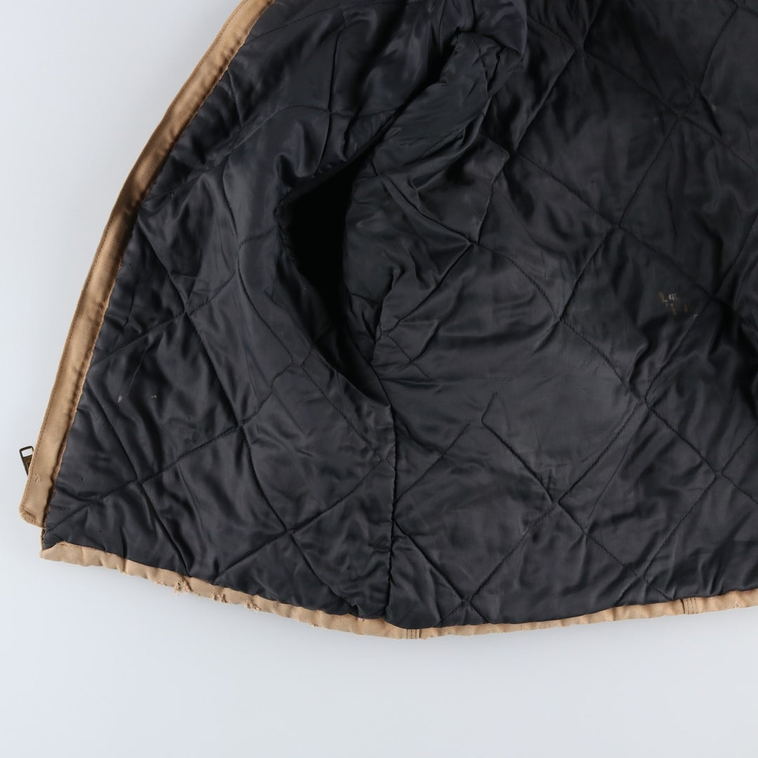 Carhartt Traditional Padded Duck Work Jacket, Men's Size L unclear Beige type Vintage Second Hand