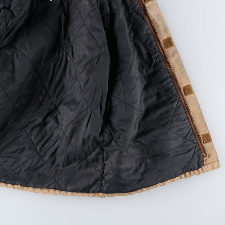 Carhartt Traditional Padded Duck Work Jacket, Men's Size L unclear Beige type Vintage Second Hand