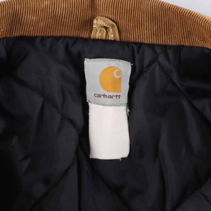 Carhartt Traditional Padded Duck Work Jacket, Men's XL unclear ocher yellow type Vintage Second Hand