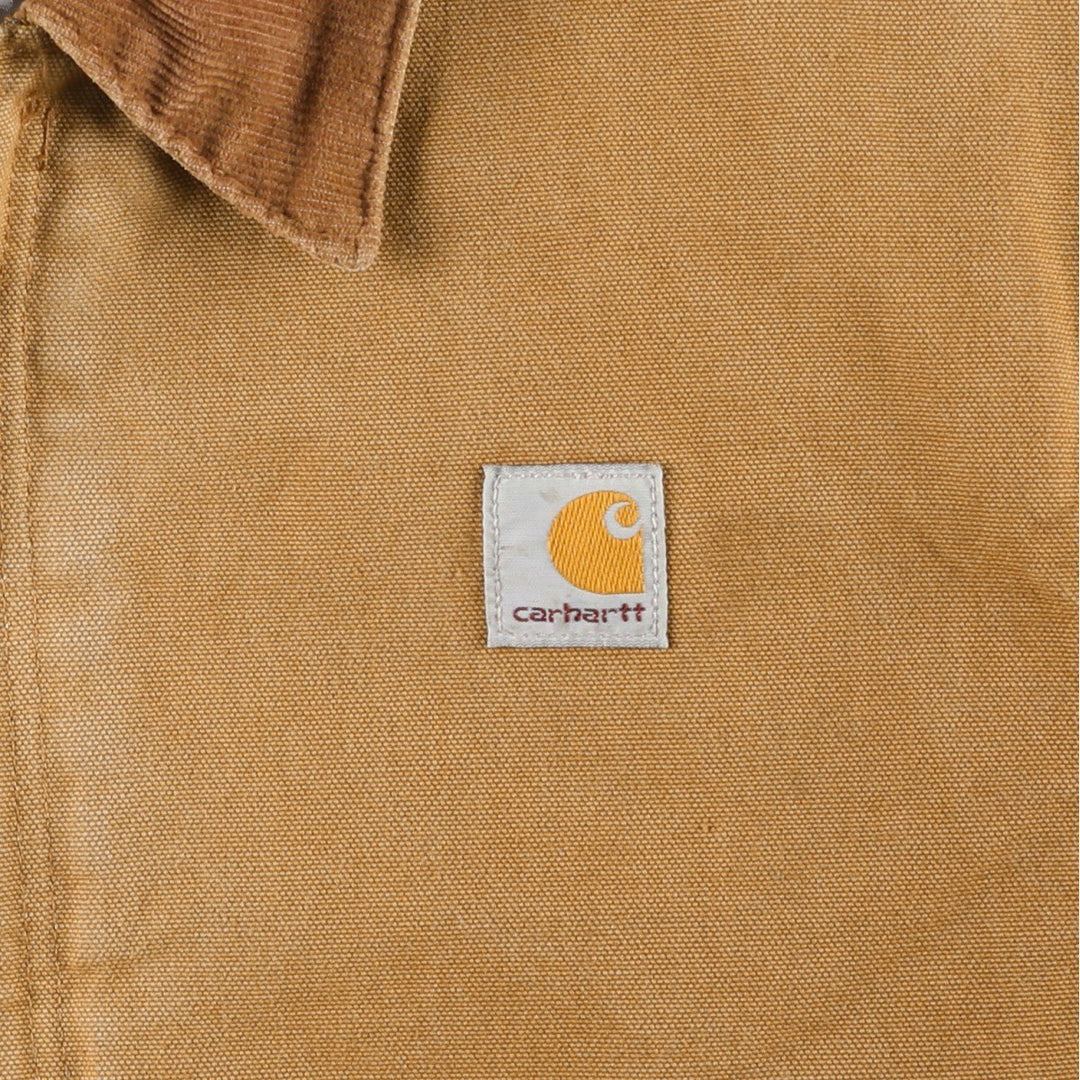 Carhartt Traditional Padded Duck Work Jacket, Men's XL unclear ocher yellow type Vintage Second Hand