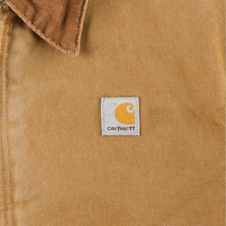 Carhartt Traditional Padded Duck Work Jacket, Men's XL unclear ocher yellow type Vintage Second Hand