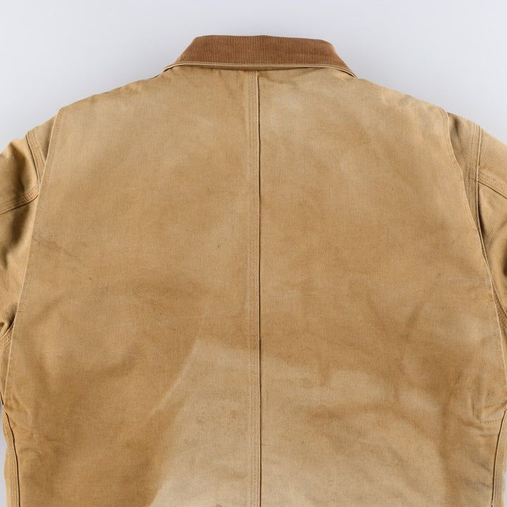 Carhartt Traditional Padded Duck Work Jacket, Men's XL unclear ocher yellow type Vintage Second Hand