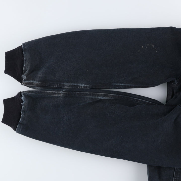 Carhartt Active Jacket Duck Full Zip Hoodie Men's L size unclear black type Vintage Second Hand
