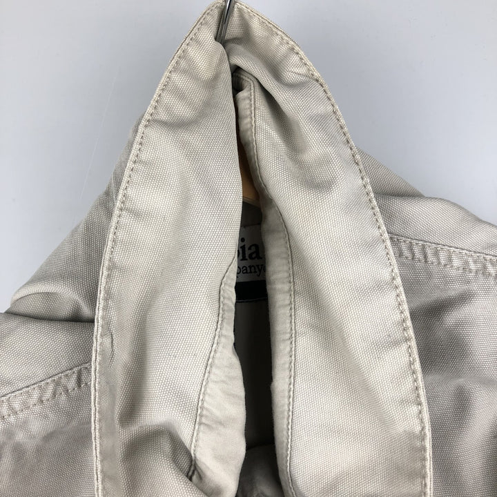 2000'S Columbia Mountain Jacket, Shell Jacket, Men's Size L cotton pale white type Vintage Second Hand