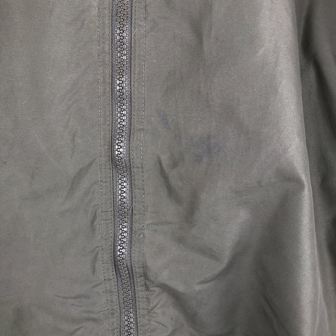 90s-00'S Vintage Columbia Men's Padded Puffer Jacket, Size L Nylon Khaki type Vintage Second Hand