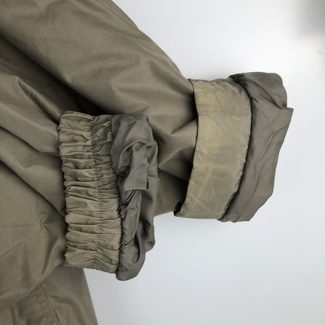 90s-00'S Vintage Columbia Men's Padded Puffer Jacket, Size L Nylon Khaki type Vintage Second Hand