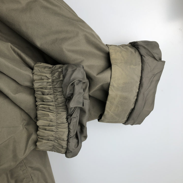 90s-00'S Vintage Columbia Men's Padded Puffer Jacket, Size L Nylon Khaki type Vintage Second Hand